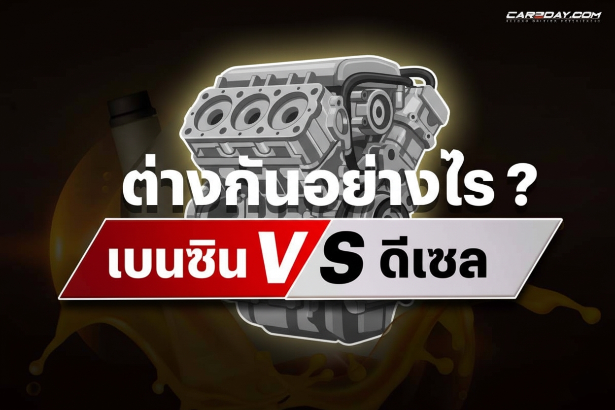เบนซินและดีเซล ทำไมรถยนต์บางรุ่นถึงต้องมีทั้งสองแบบ