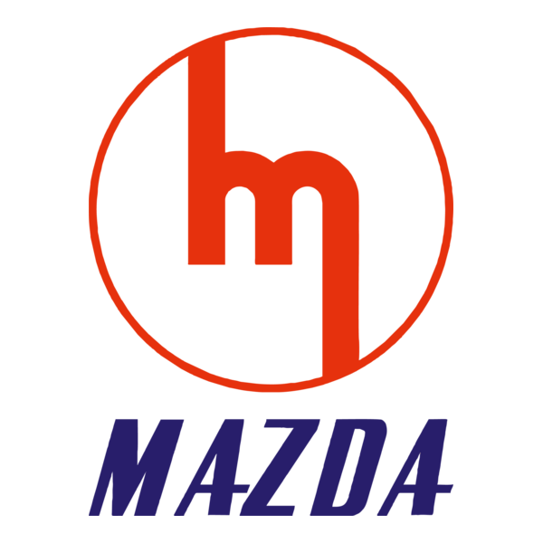 โลโก้นี้ใช้สำหรับรถยนต์ที่นั่งรุ่นแรกของมาสด้า