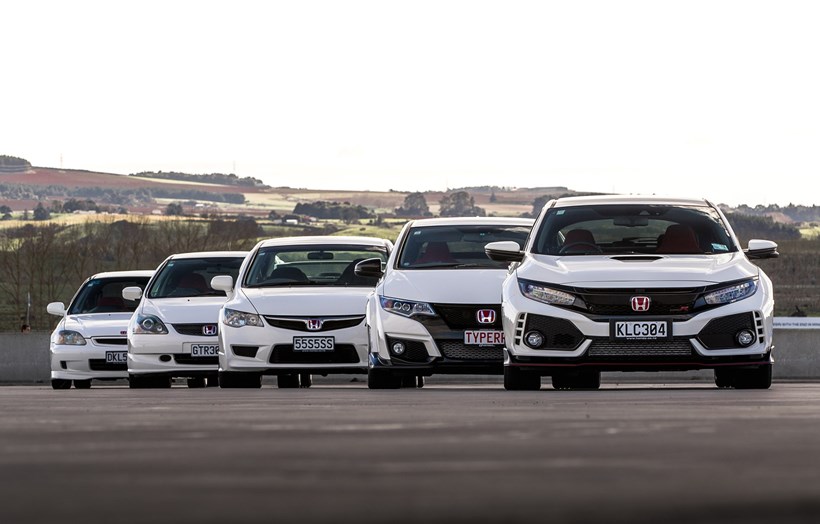 Honda Type R All Generations