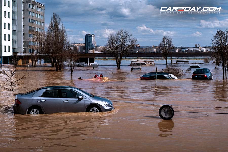 รวมมาตรการช่วยเหลือรถน้ำท่วม