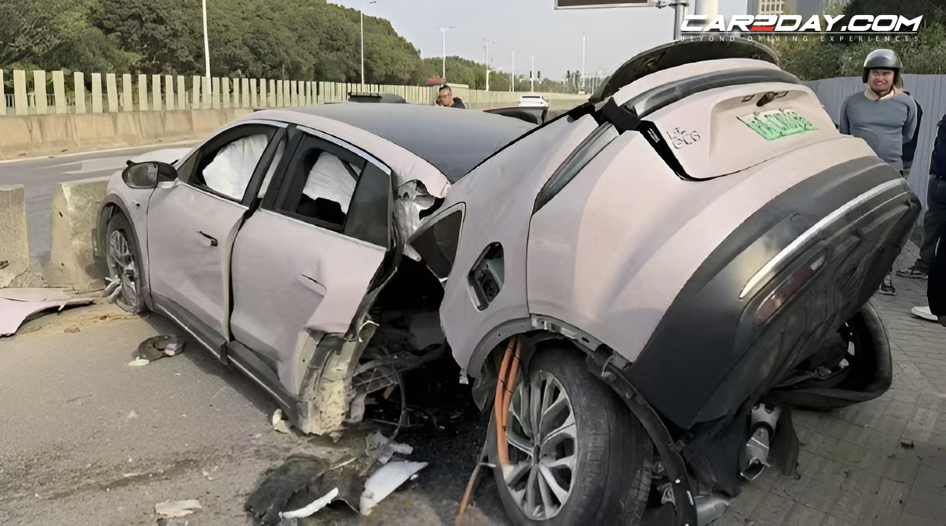 NIO EC6 อุบัติเหตุที่เซี่ยงไฮ้