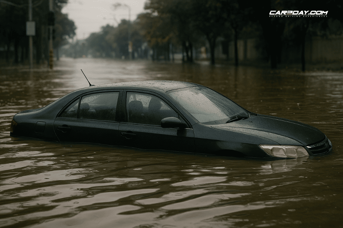 รถจมน้ำ