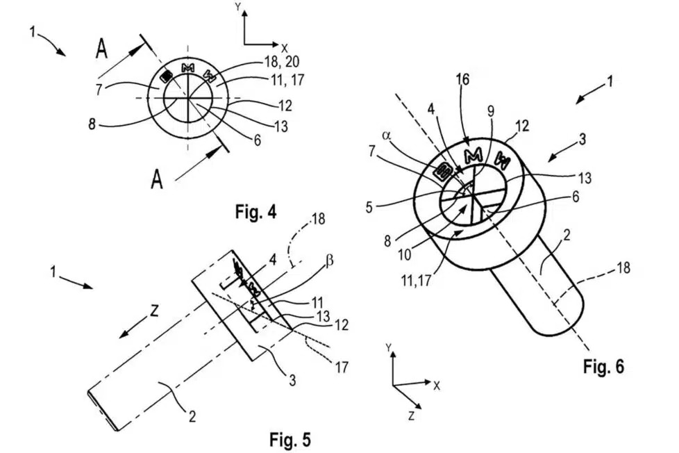 BMW จดสิทธิบัตรหัวน็อตโลโก้