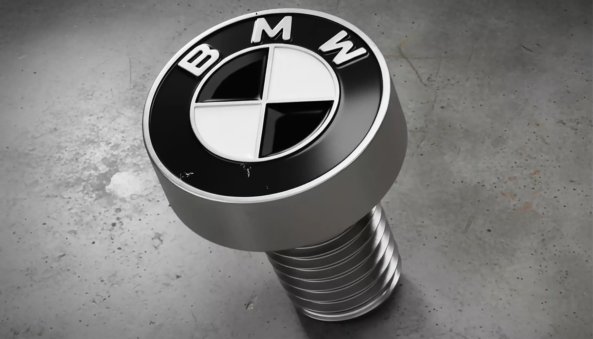 สกรูรูปโลโก้ BMW
