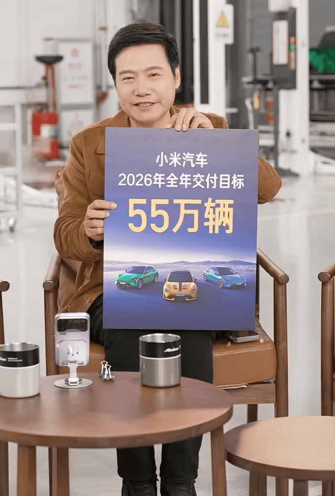 Xiaomi ตั้งเป้า 550,000 คัน