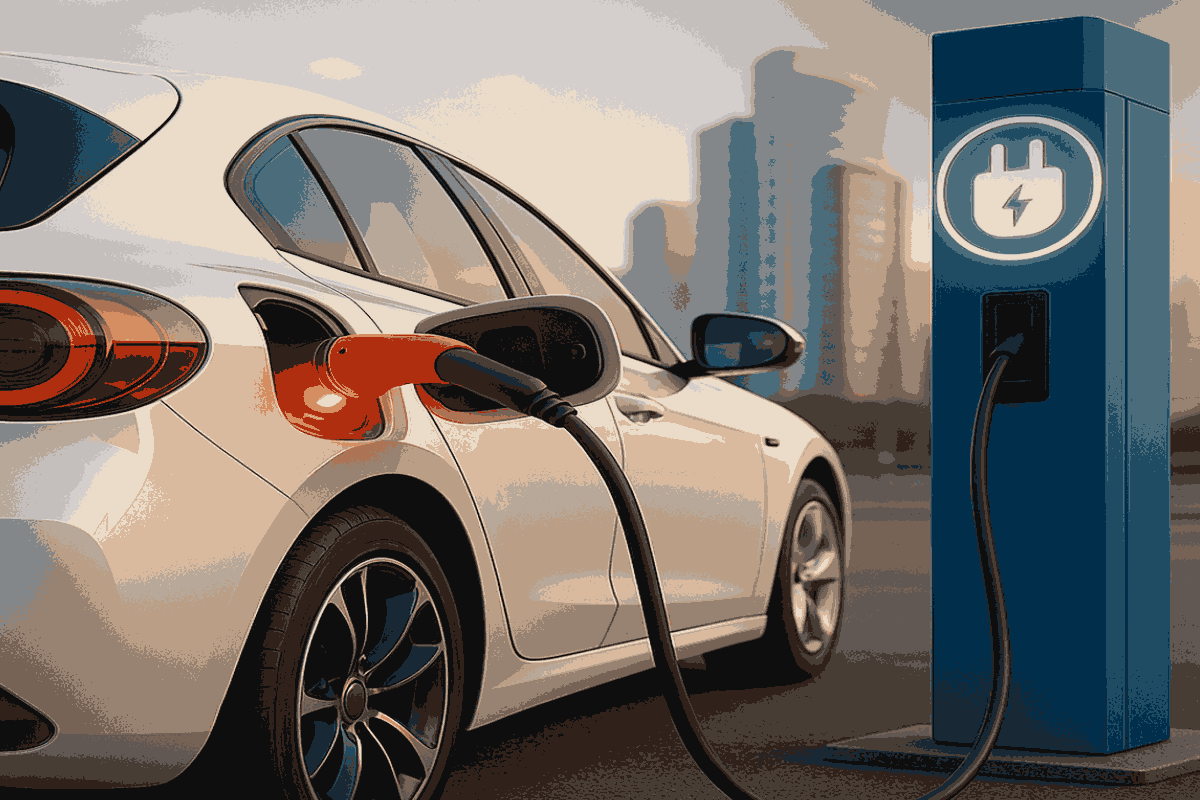 รถไฟฟ้า EV