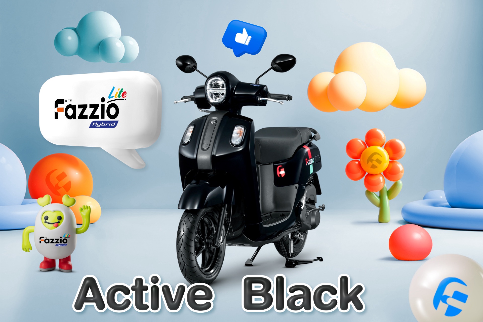 NEW YAMAHA FAZZIO HYBRID LITE