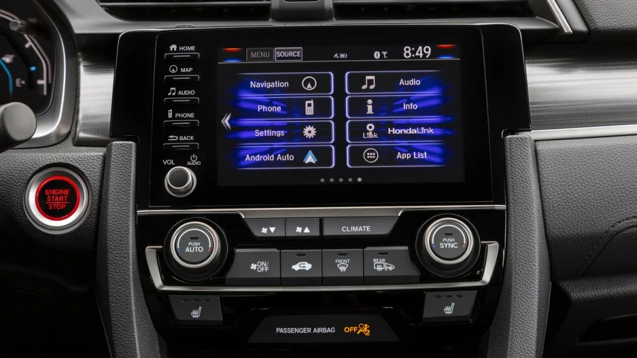 ปุ่มสำคัณในรถ