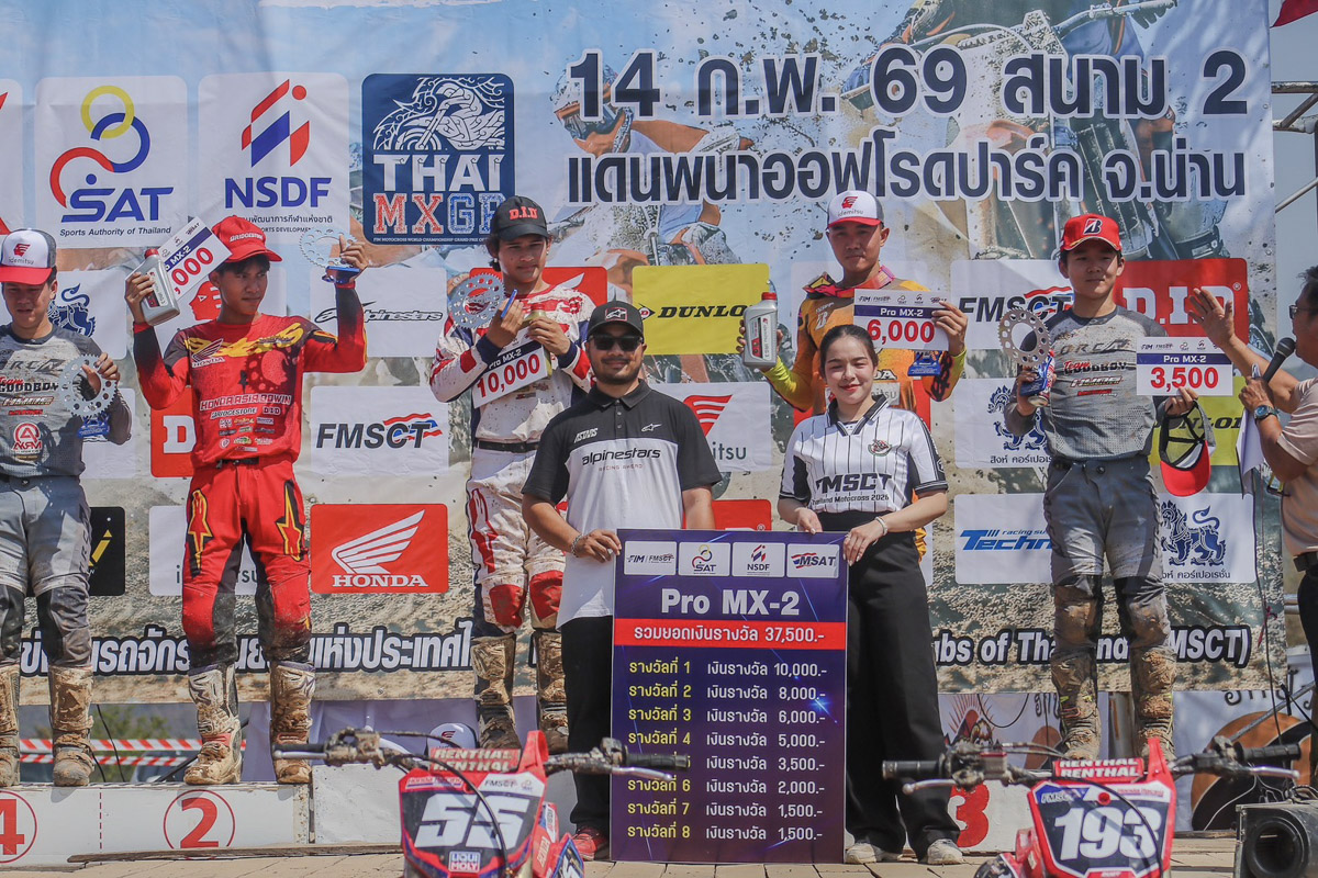 Honda FMSCT Thailand Motocross 2026