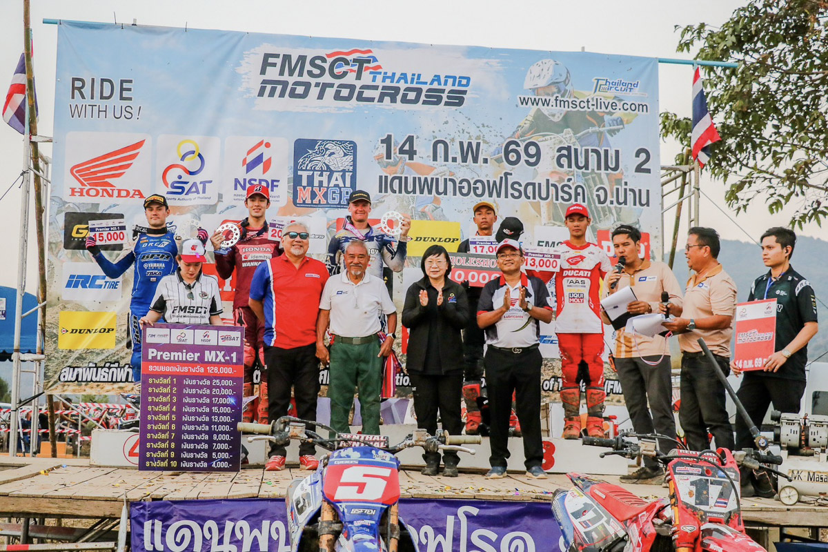 Honda FMSCT Thailand Motocross 2026