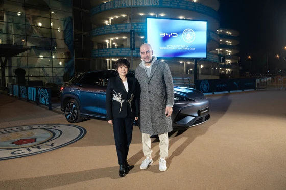 BYD สนับสนุน Man City