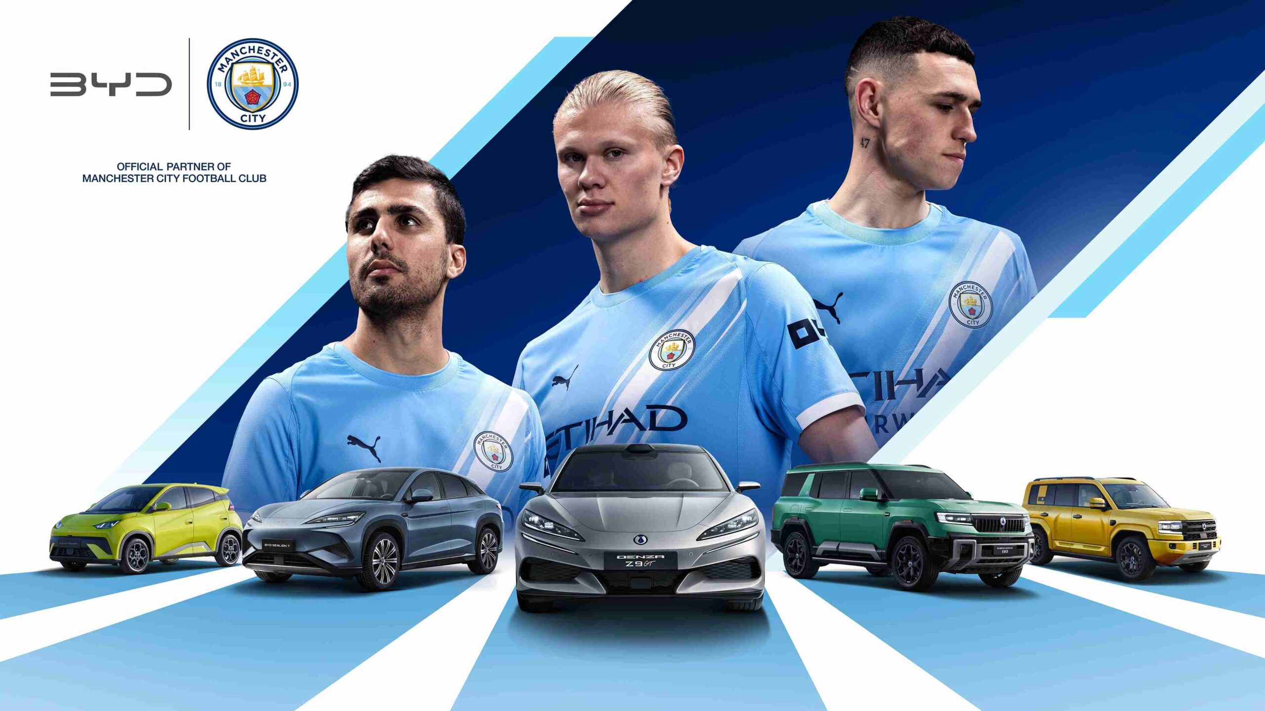 BYD สนับสนุน Man City
