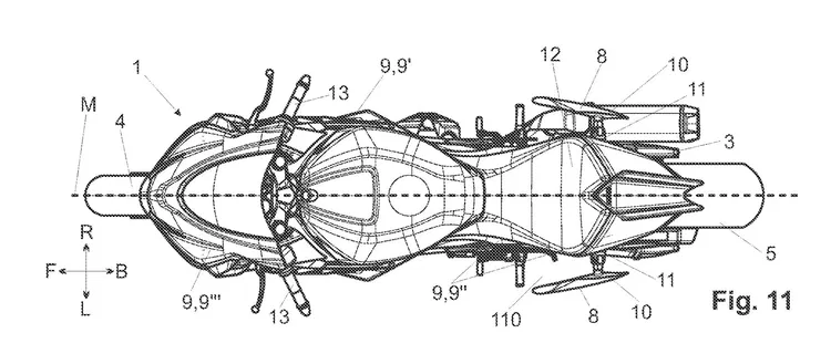 Aprilia Leg Wing RSV4