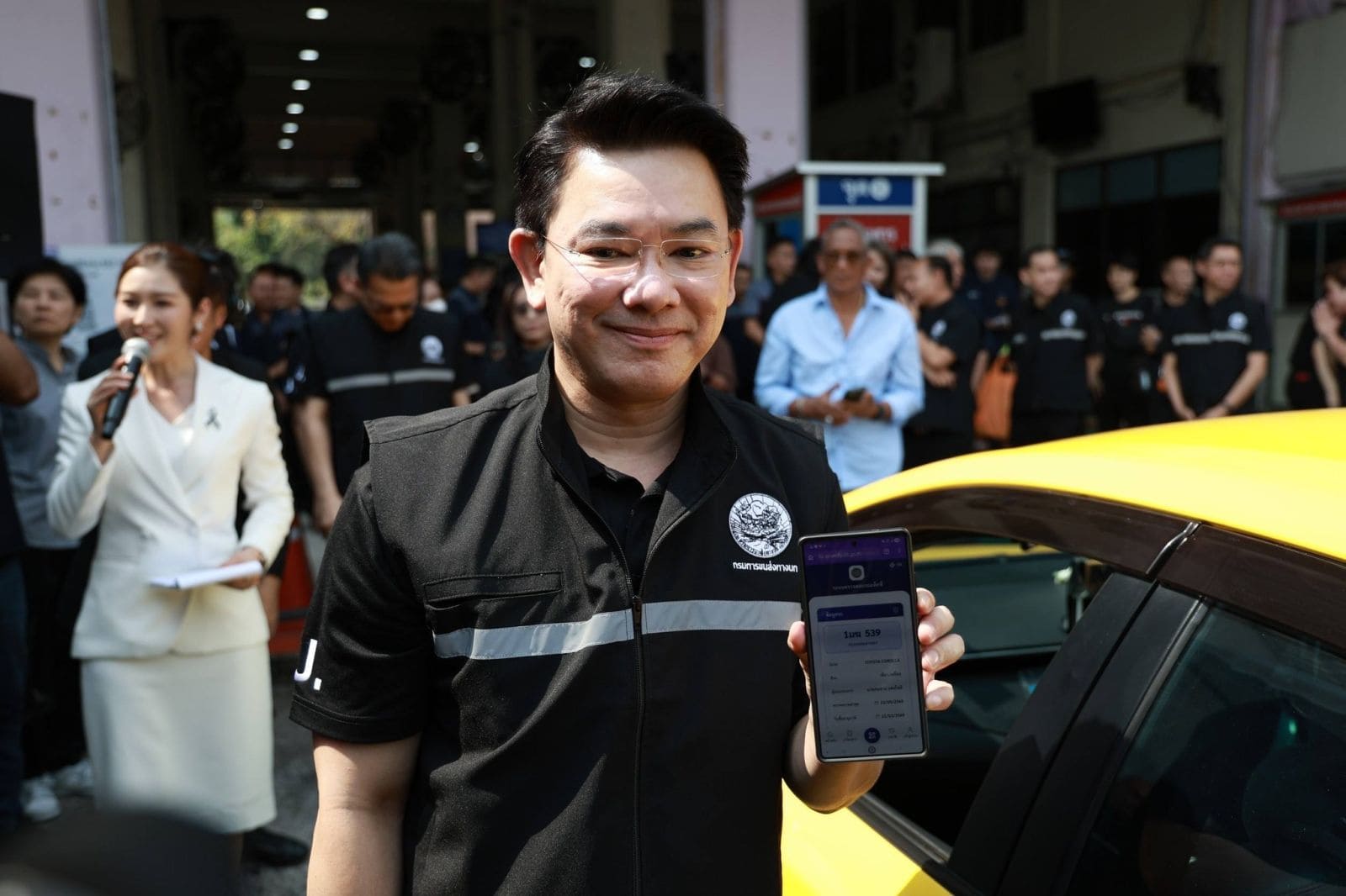 นายสรพงศ์ ไพฑูรย์พงษ์ เปิดโครงการ Taxi ดีพร้อม