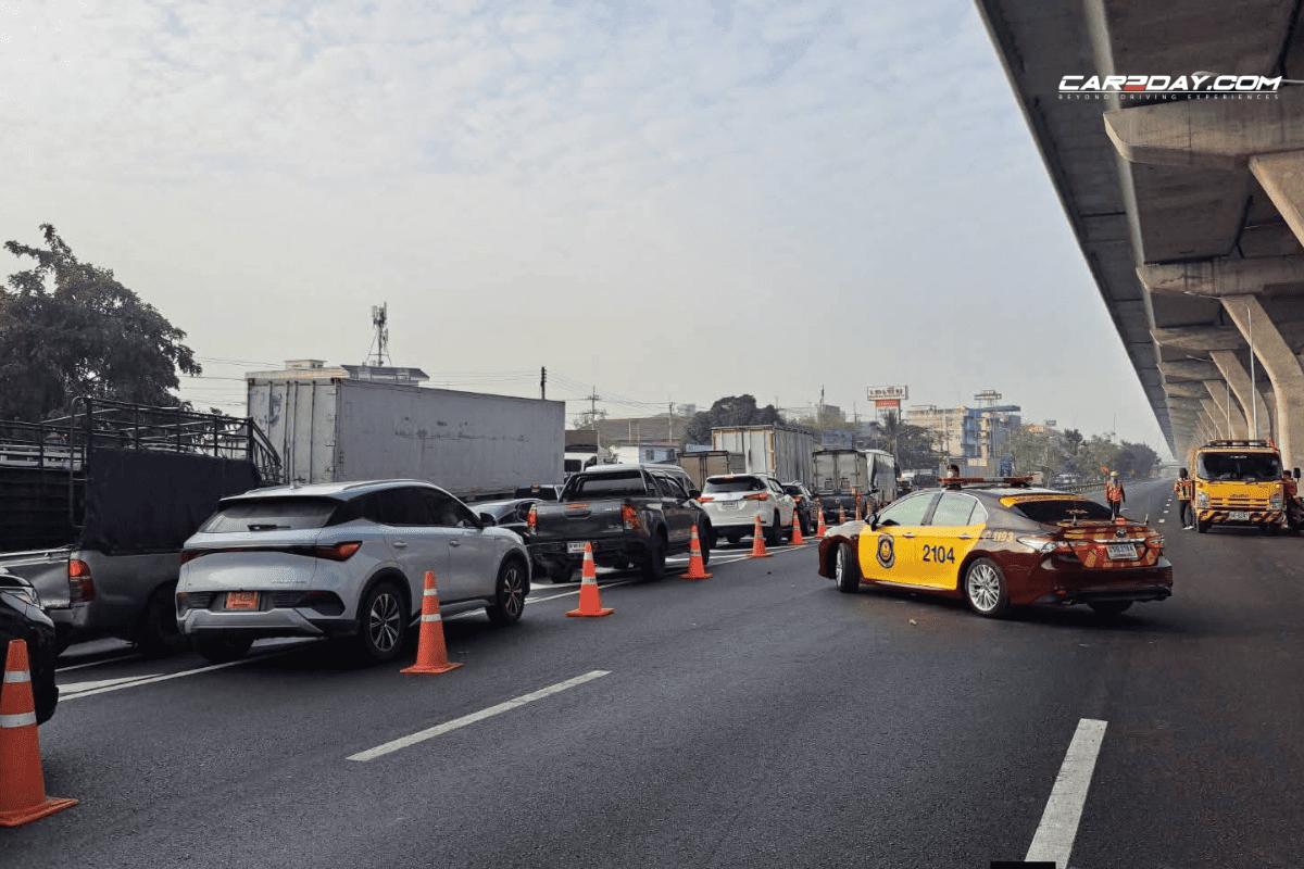 เบี่ยงจราจรชั่วคราว ถนนพระราม 2 กม.26