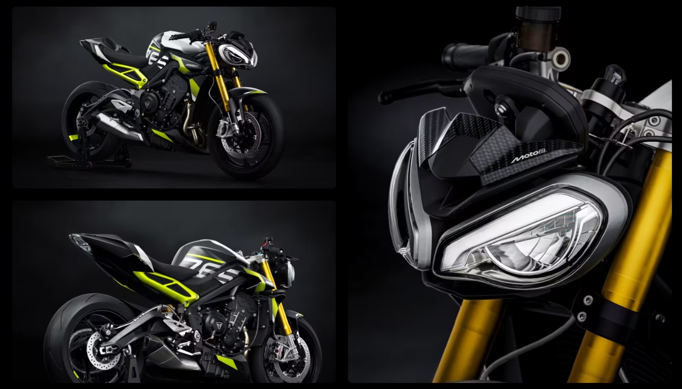 เปิดดตัว Street Triple 765 moto2 edition