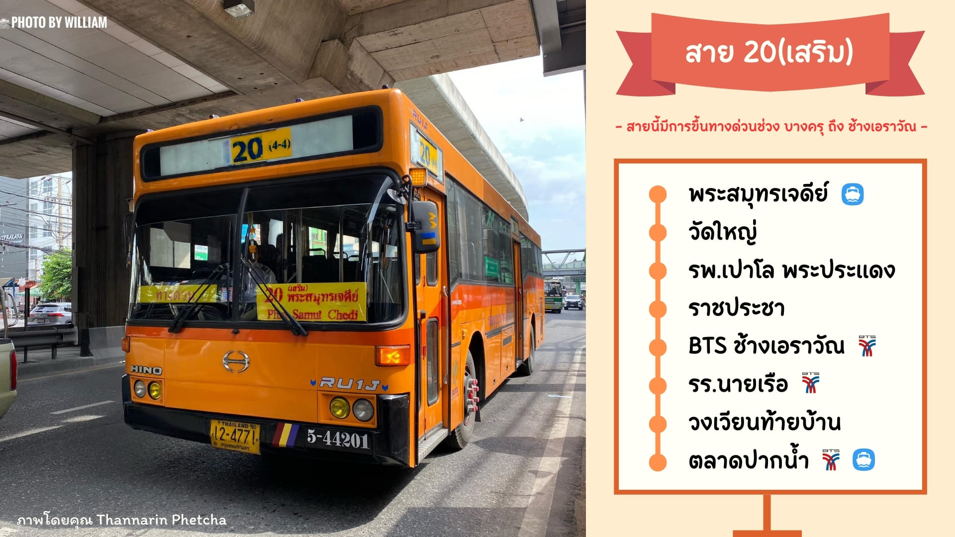 เส้านทางเดินรถสาย 20 (เสริม)