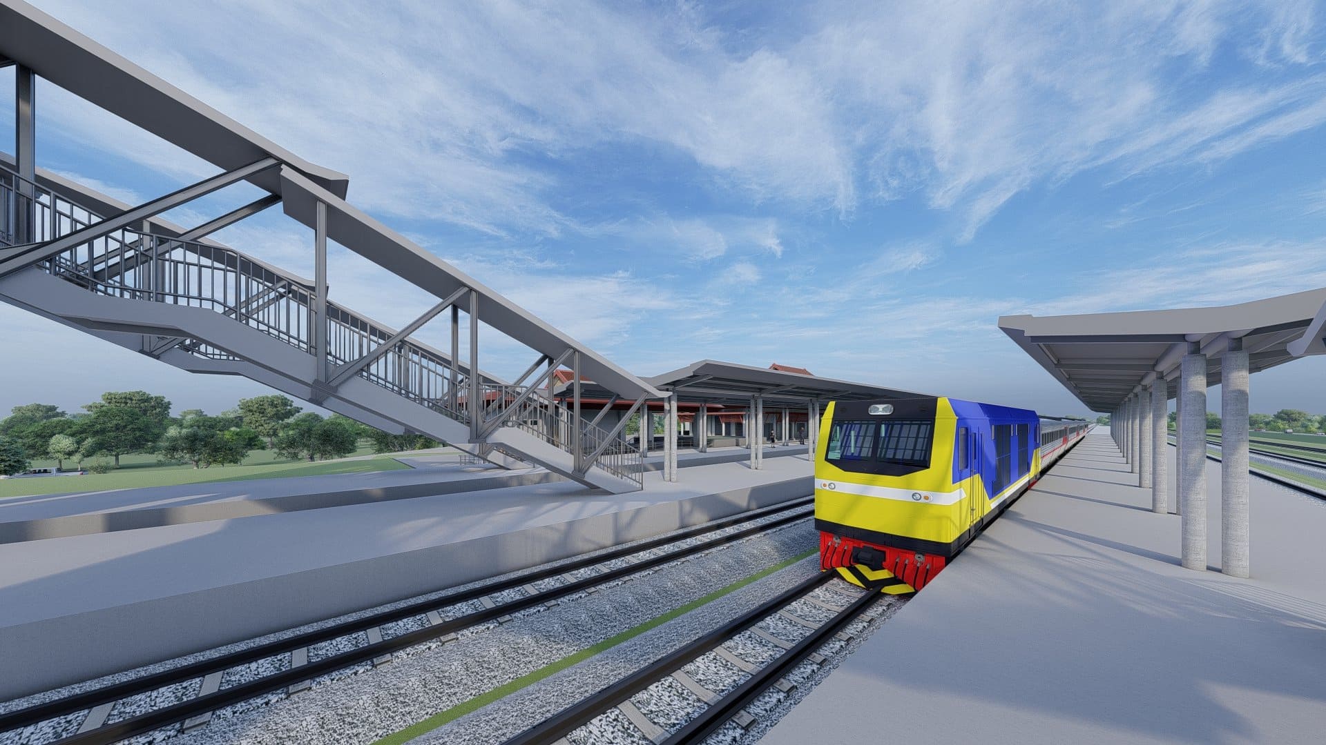 รถไฟทางคู่ประเทศไทย