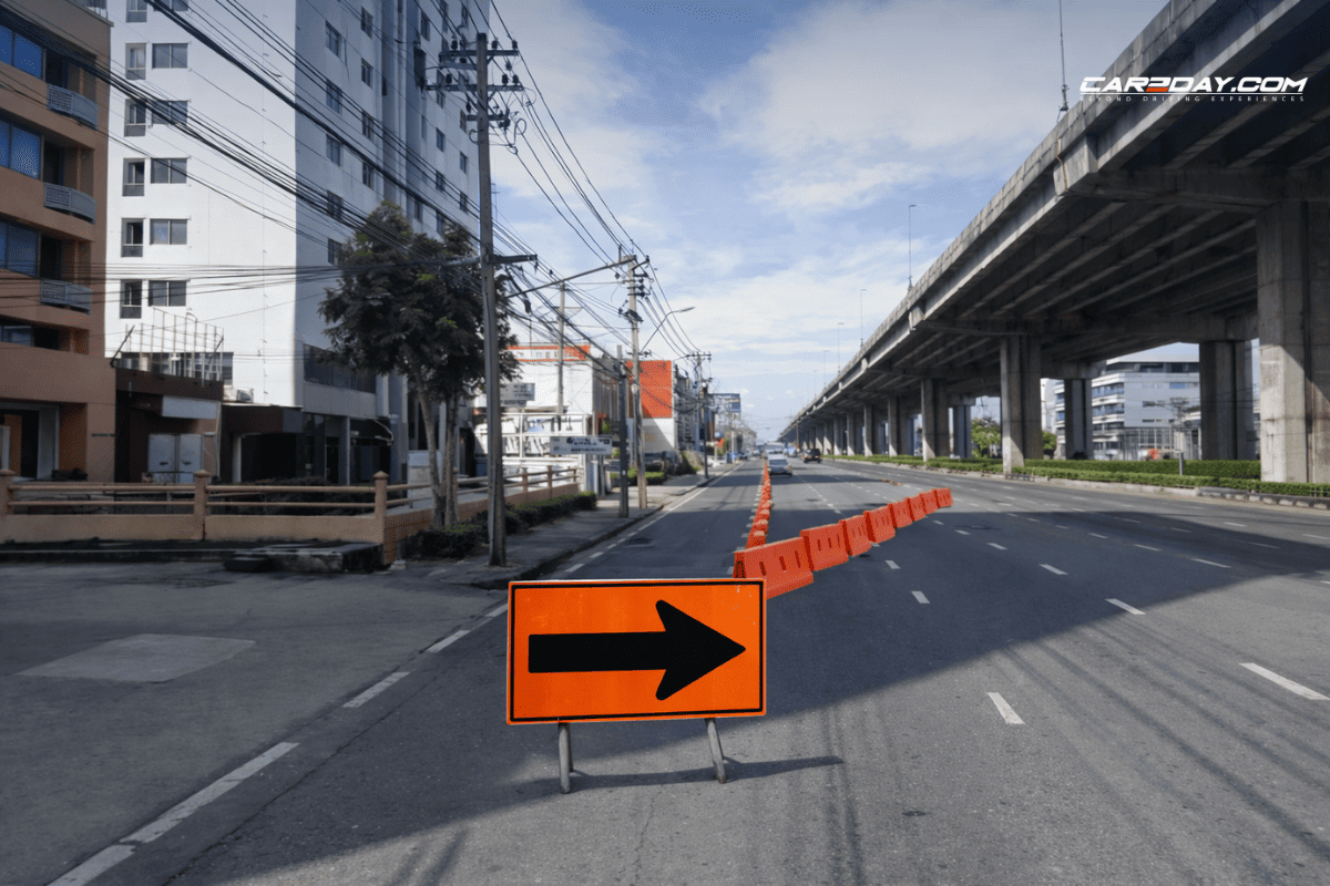 ปิดการจราจร ถนนบรมราชชนนี ขาออก