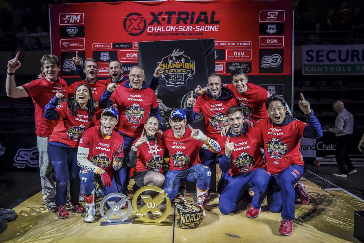 โทนี่ โบ แชมป์โลก X-Trial 2026