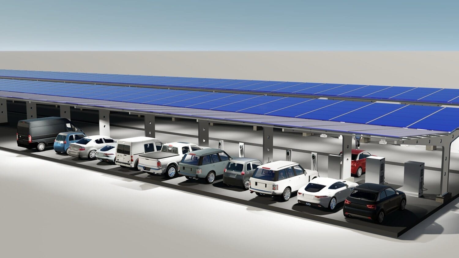 สถานีชาร์จ EV และระบบโซลาร์เซลล์ พัทยา