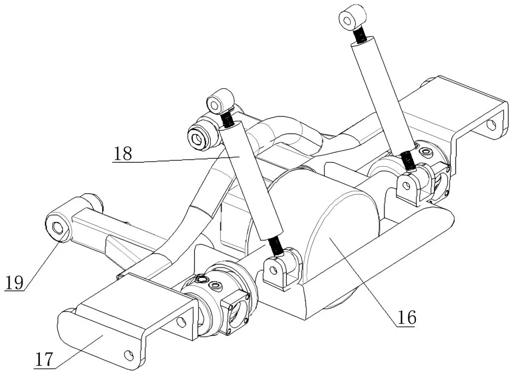 Zongshen Three-Wheeler Tilting Trike
