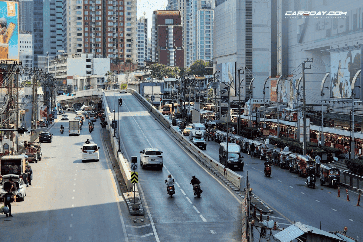 รฟม. ปิดสะพานข้ามแยกประตูน้ำ