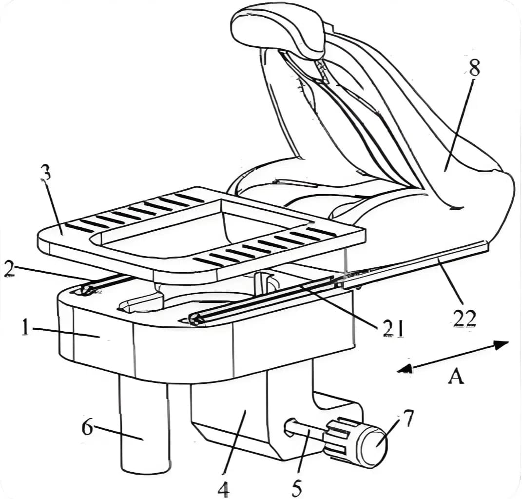 สิทธิบัตรใหม่ สุขาในรถ
