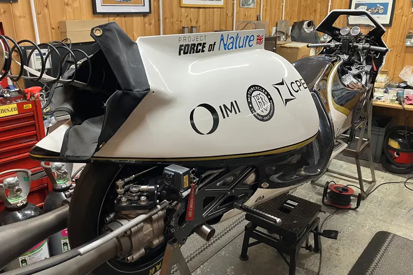 Force of Nature มอเตอร์ไซค์จรวดไอน้ำ