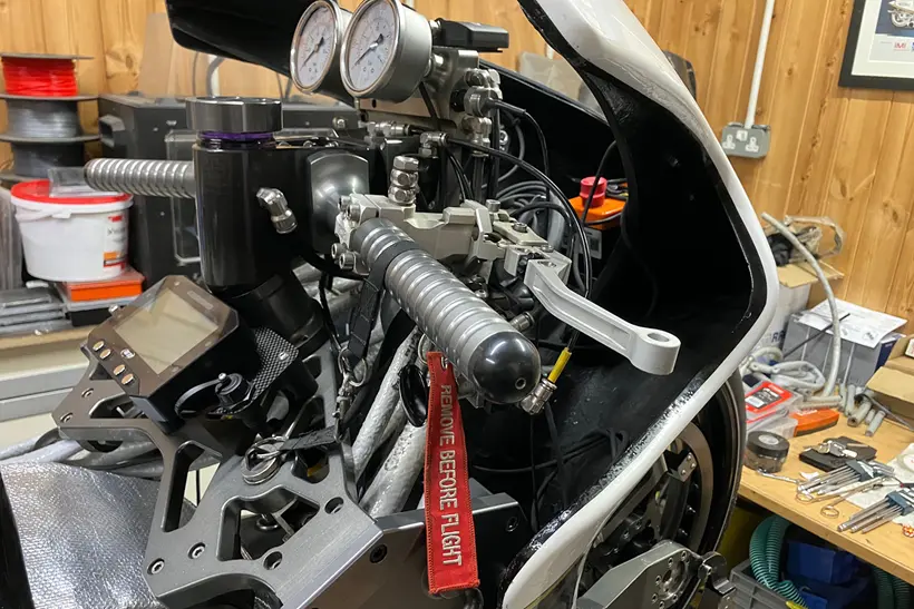 Force of Nature มอเตอร์ไซค์จรวดไอน้ำ