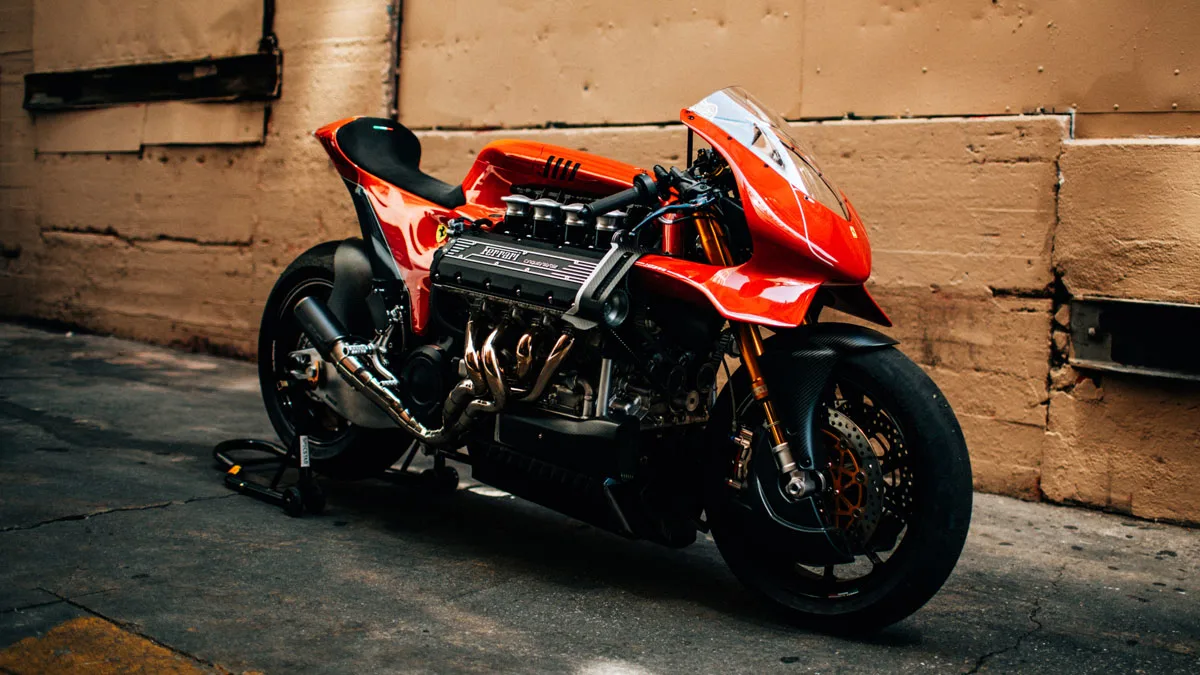HF355 Ferrari V8 Motorcycle