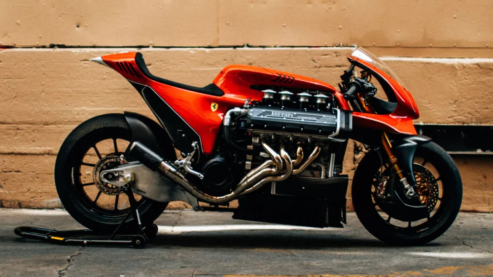 HF355 Ferrari V8 Motorcycle