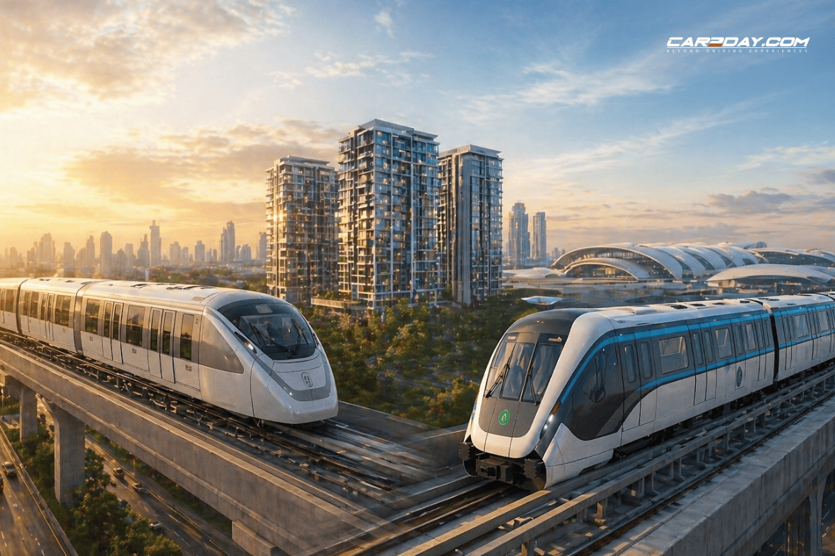 รถไฟฟ้าสาย สีเทา - สีเงิน