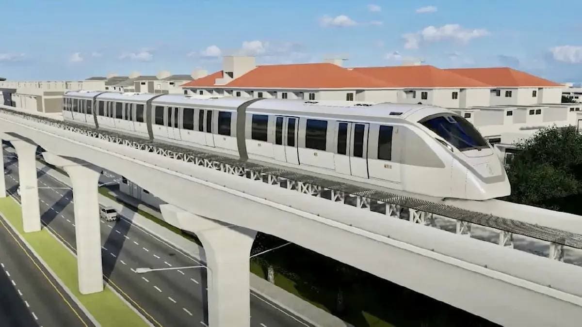 รถไฟฟ้าสายสีเทา