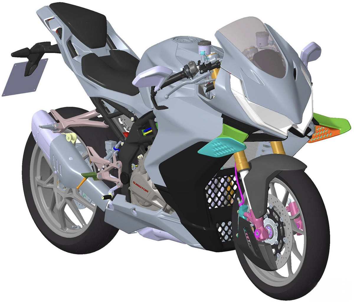 QJMotor เกียร์กึ่งอัตโนมัติ