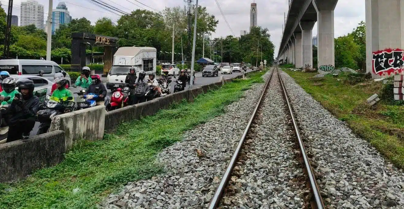 รถไฟเฉี่ยวชนคน