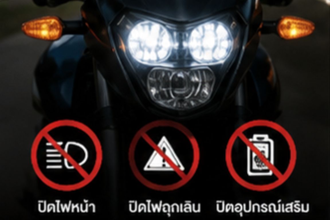 วิธีดูแลแบตเตอรี่มอเตอร์ไซค์