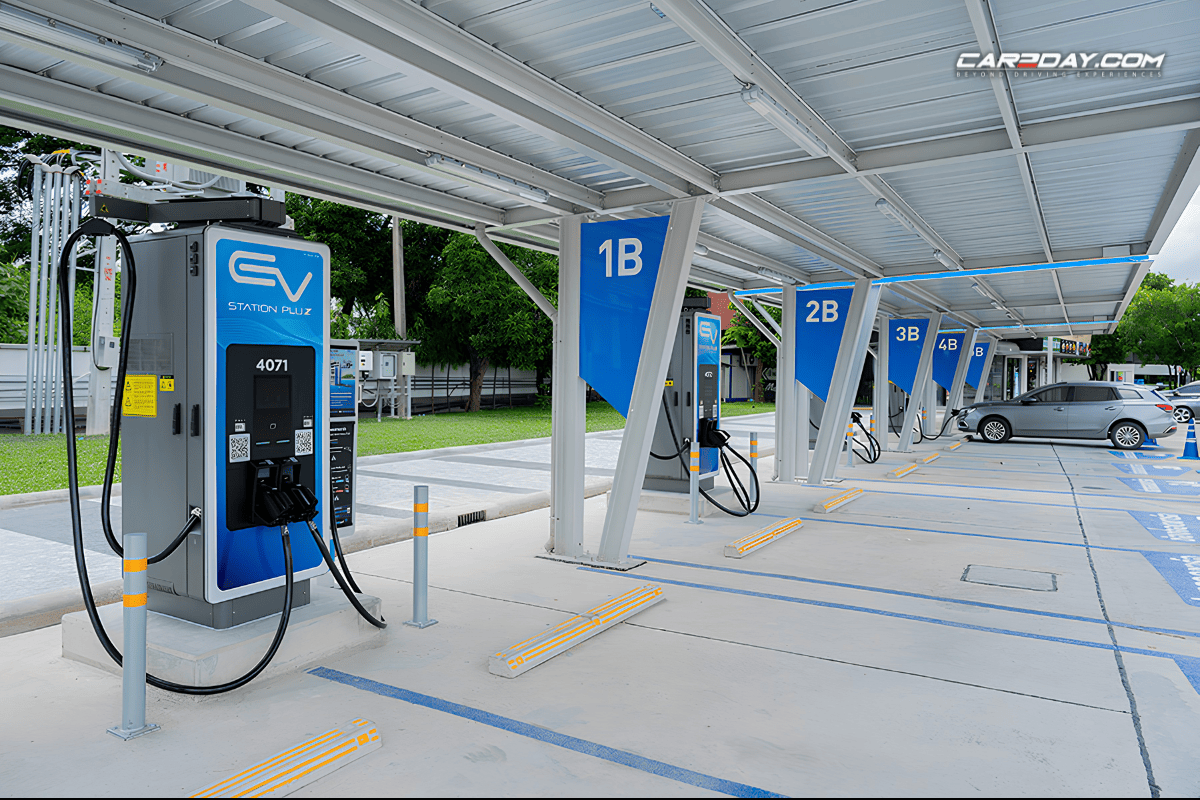 EV Station PluZ เอาจริงครับป้า