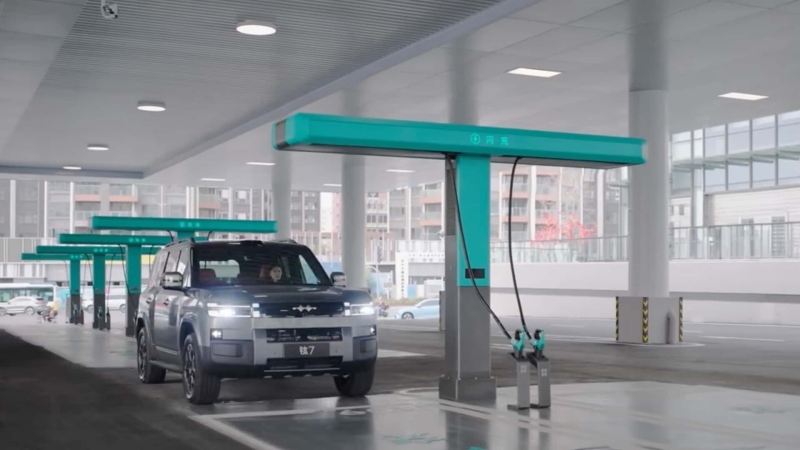 BYD flash charging