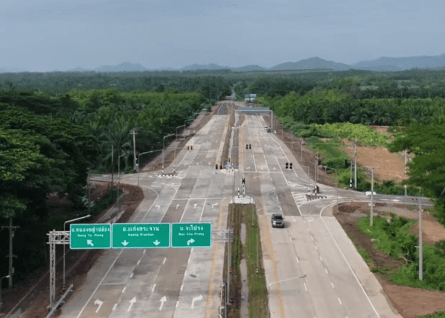 ทางหลวงหมายเลข 3206 และ 3510 จ.เพชรบุรี