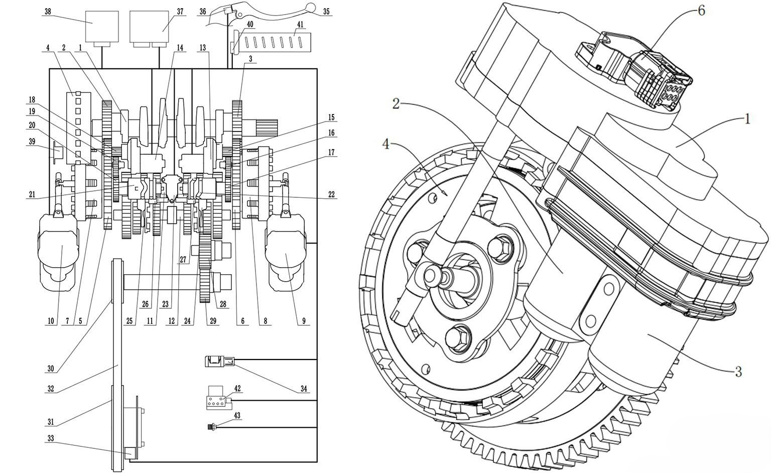 Benda Dual Clutch
