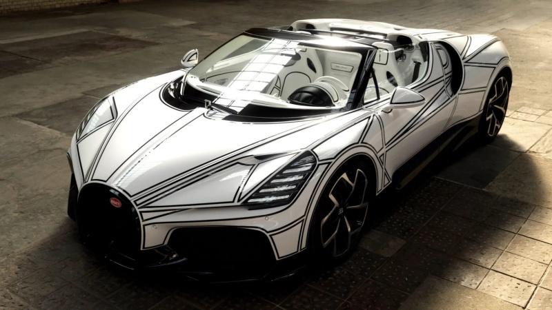 Bugatti W16 Mistral